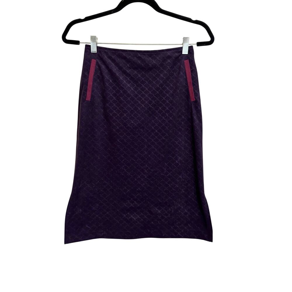 Veeko Pencil Skirt Purple 34